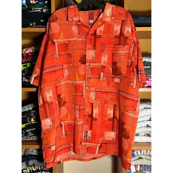 Vintage Y2K Ecko Unltd. Button Down Shirt - Picture 1 of 6